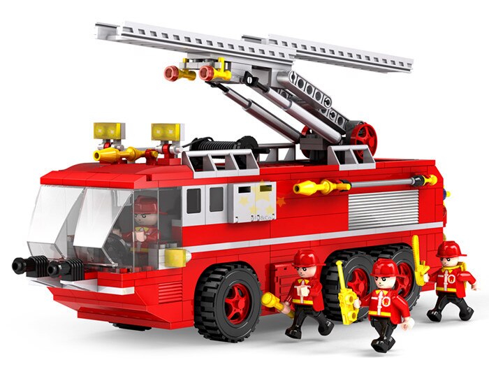BLOQUES COGO CAMION BOMBERO 424 PZ