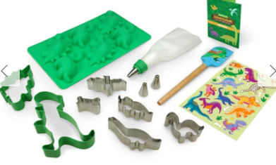 SET DE MOLDES PARA HORNEAR DE DINOSAURIO