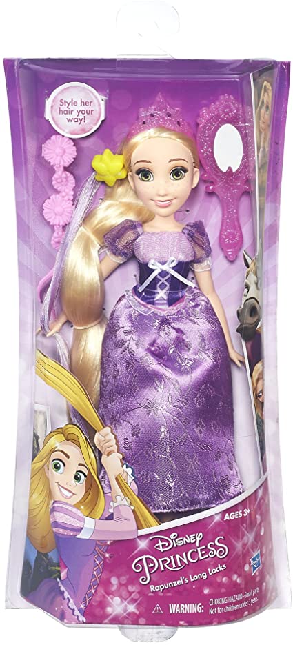 DISNEY PRINCESAS MUÑECA RAPUNZEL CABELLO LARGO
