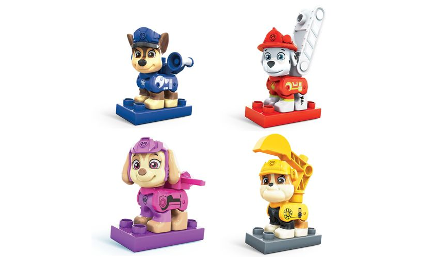 MEGA BLOKS FIGURAS PAW PATROL SURTIDAS