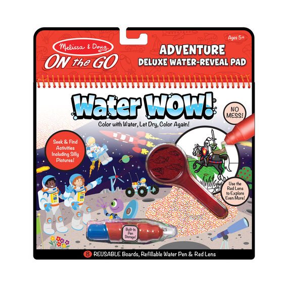 LIBRETA PARA COLOREAR WATER WOW AVENTURAS DE LUJO