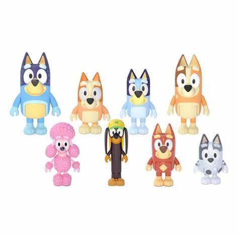 BLUEY SET FIGURA S3 8PZ