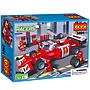 BLOQUES COGO RACER AUTO DE CARRERA ROJO 218 PZ