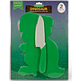 SET DE CUCHILLO Y TABLA DE CORTAR DE DINOSAURIO